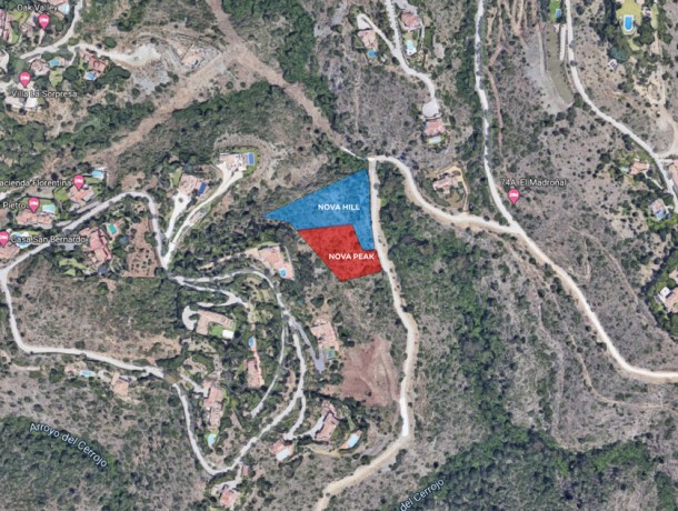 Plot for sale in El Madroñal, Marbella