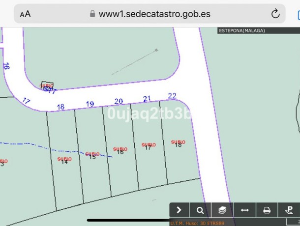 Plot for sale in Casares Playa, Marbella